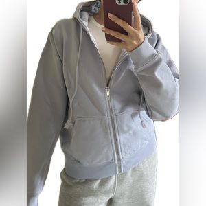 Brandy 🤍 Melville Hoodie Zip up